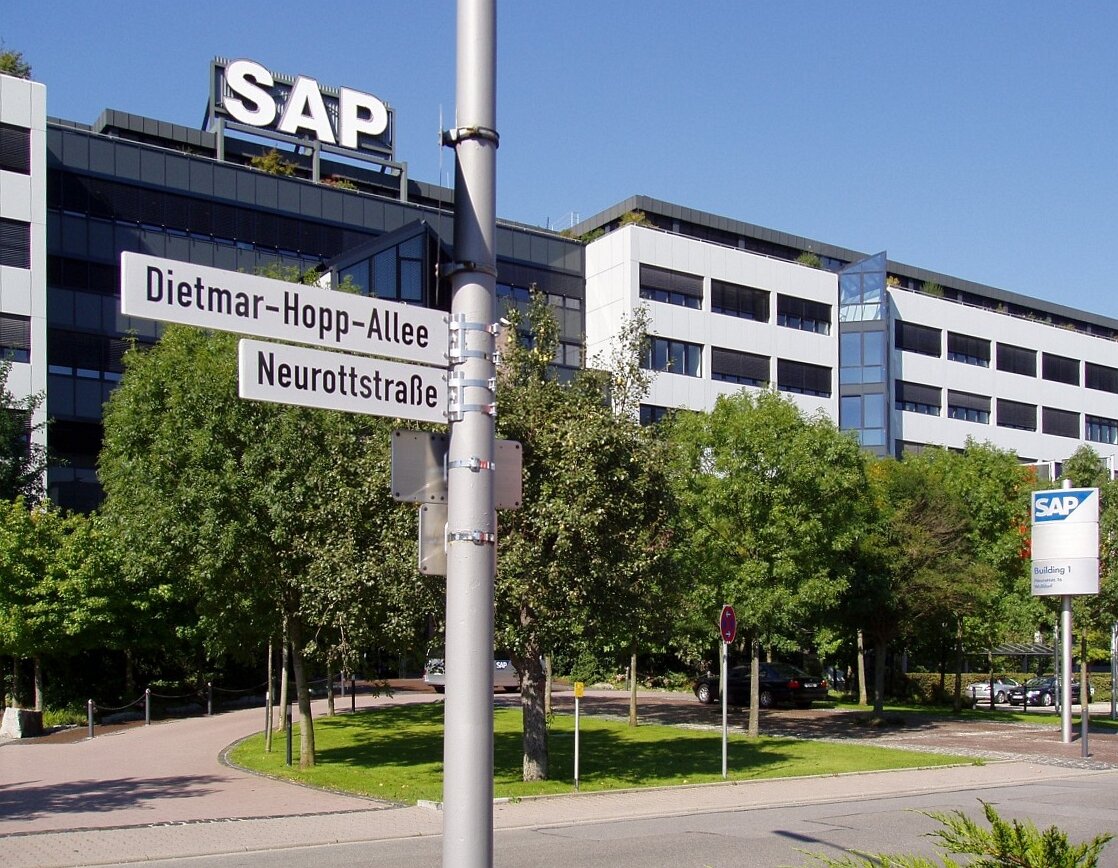 Штаб-квартира немецкого IT-гиганта SAP, Вальдорф, Германия, изображение: commons.wikimedia.org