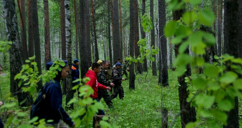 Фотография поисков Лизы Алерт (Не связано с делом)