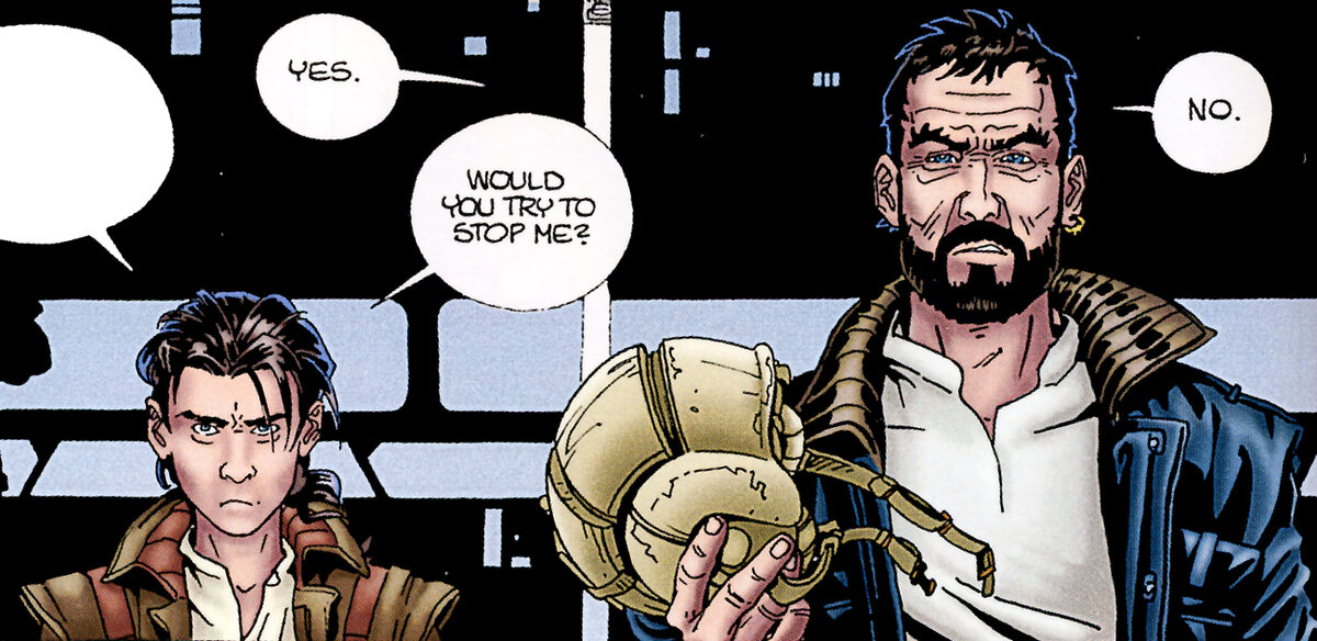 Бустер Террик и юный Ведж Антиллес. И, кажется, сейчас Ведж полетит мстить...