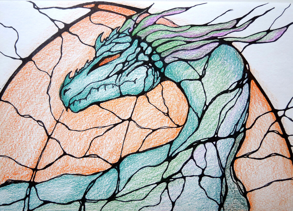 Рисовала вместе с автором метода нейрографики