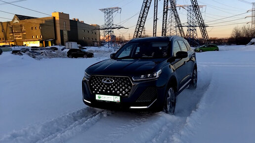 Месим снег, торим путь, и проверяем на внедорожность Chery Tiggo 7 PRO Plug-in Hybrid