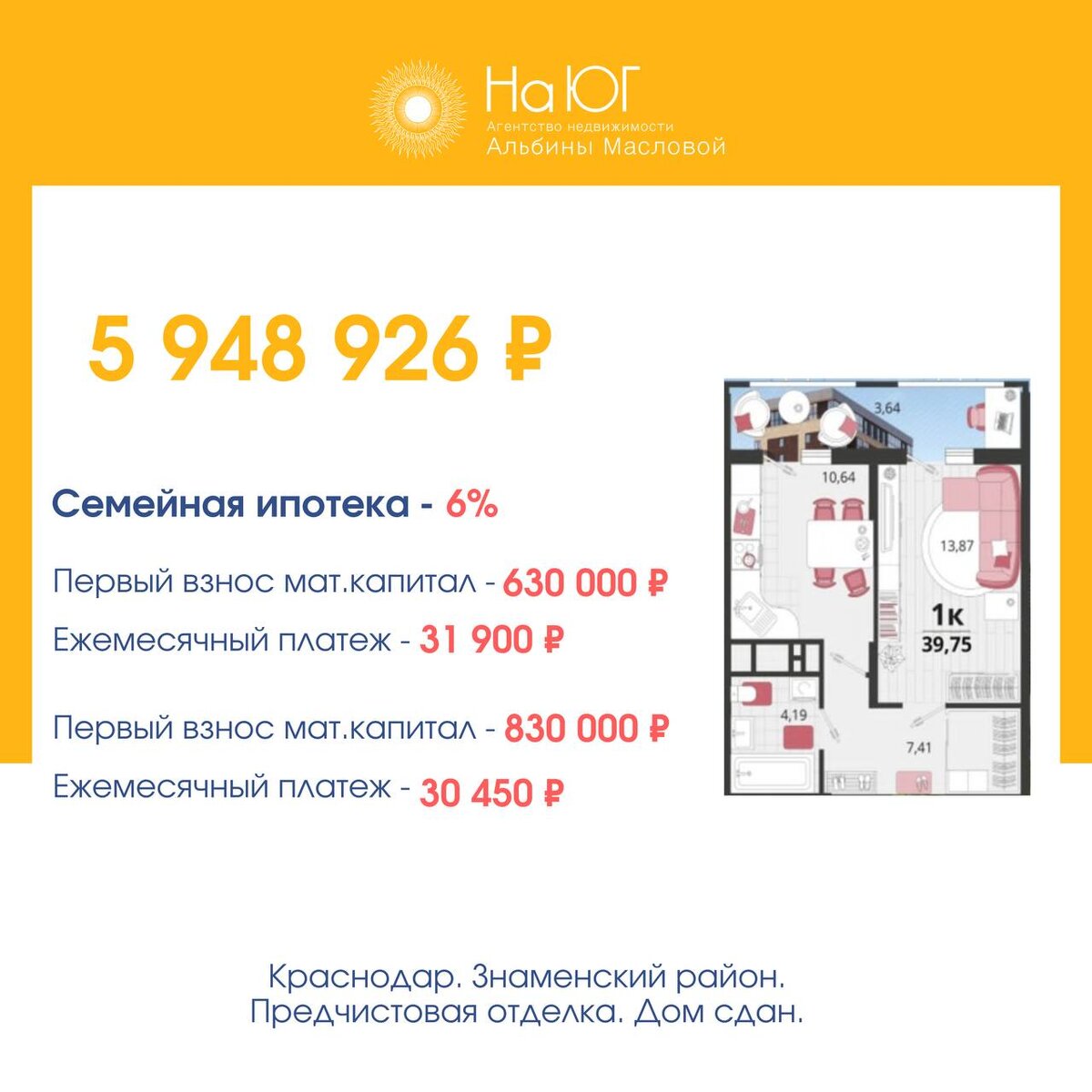 Планировки квартир