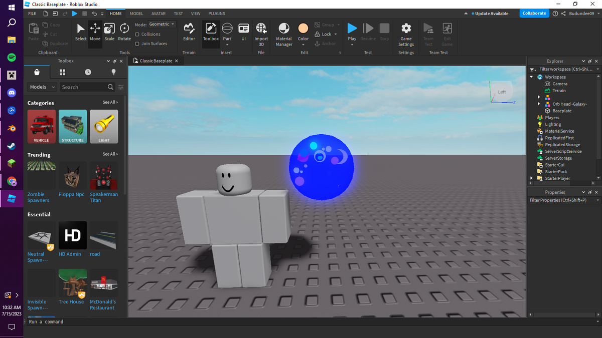     Roblox Studio