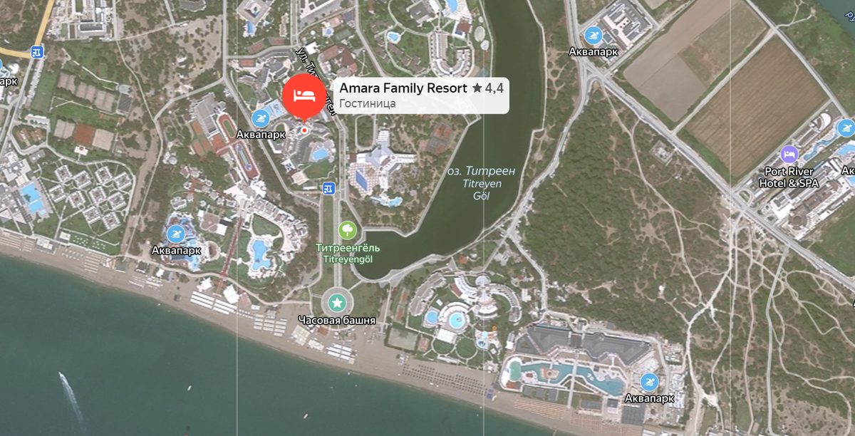 Дорогие читатели, сегодня хочу рассказать о турецком отеле AMARA FAMILY RESORT 5*, расположенном в регионе Сиде, в курортном посёлке Титриенгёль.-2
