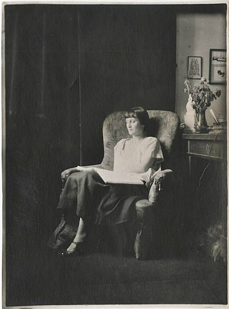 Анна Ахматова. 1920 г. Изображение из сети