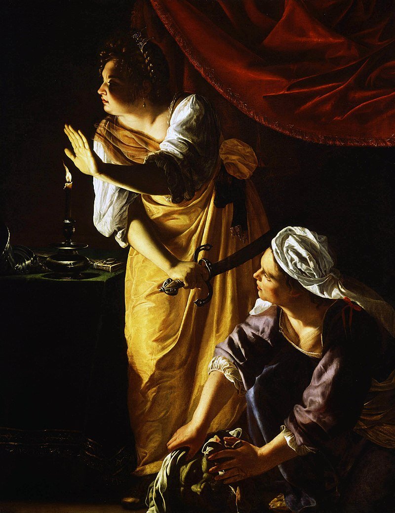 Артемизия Джентилески, Джудит и ее служанка, ок. 1625, холст, масло. Детройтский институт искусств, США