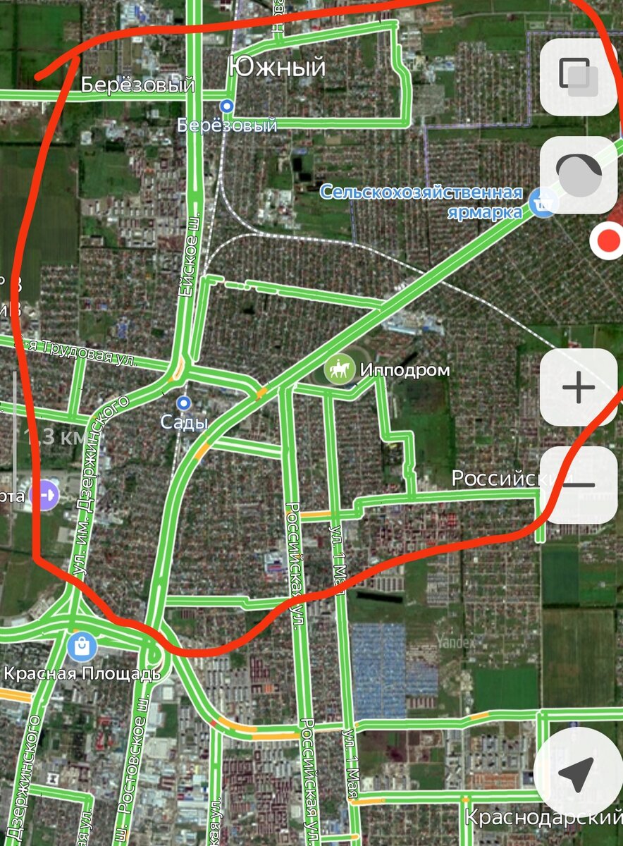 Вот в этом районе мы и начали подыскивать варианты