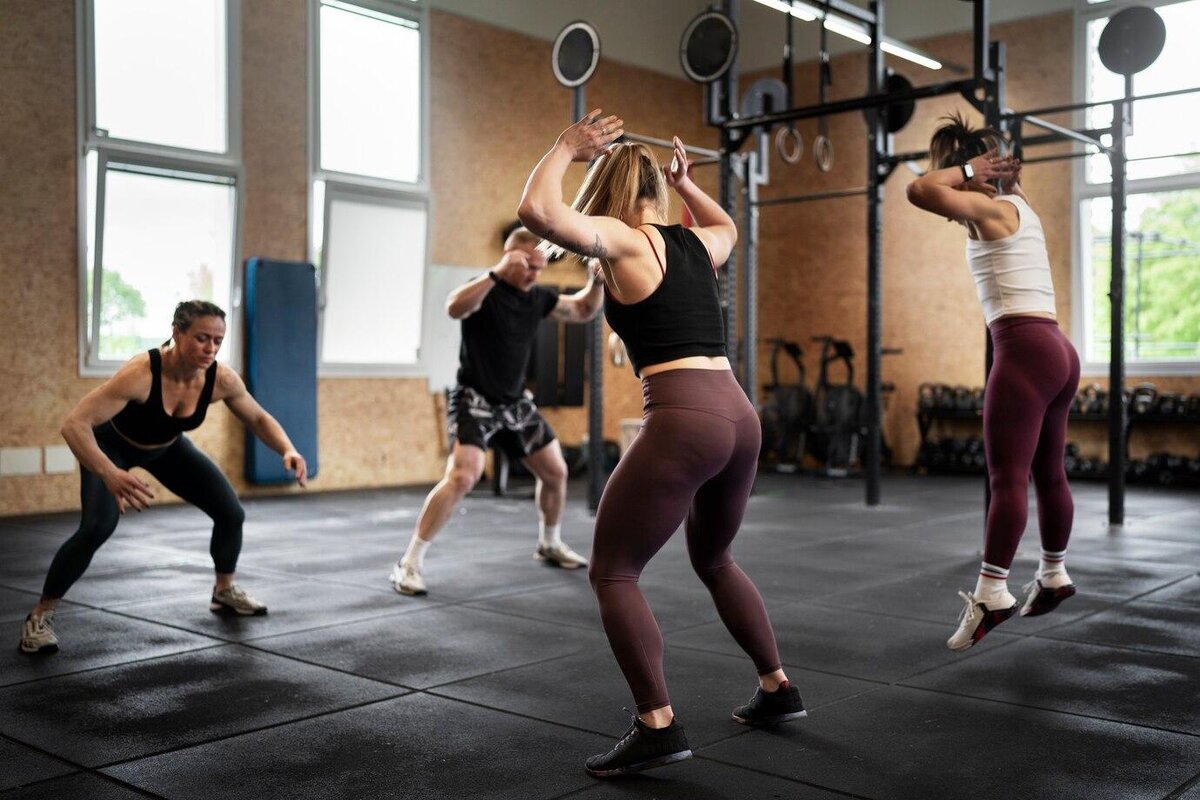 Разнообразная тренировка. Gym.