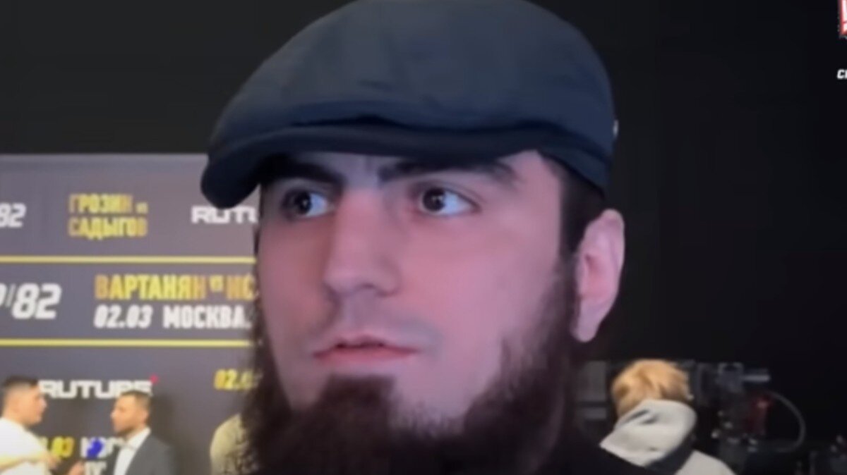    Боец ММА Ислам Вагабов. Фото: кадр из видео интервью.