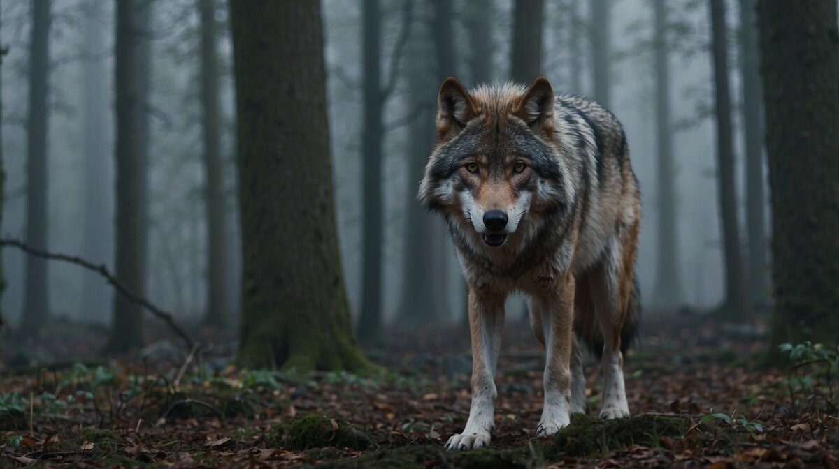Волки - символ силы, умения выживать и загадочности. Они являются одними из самых фасцинирующих созданий нашей планеты, вызывая удивление и восхищение своей грацией и интеллектом.