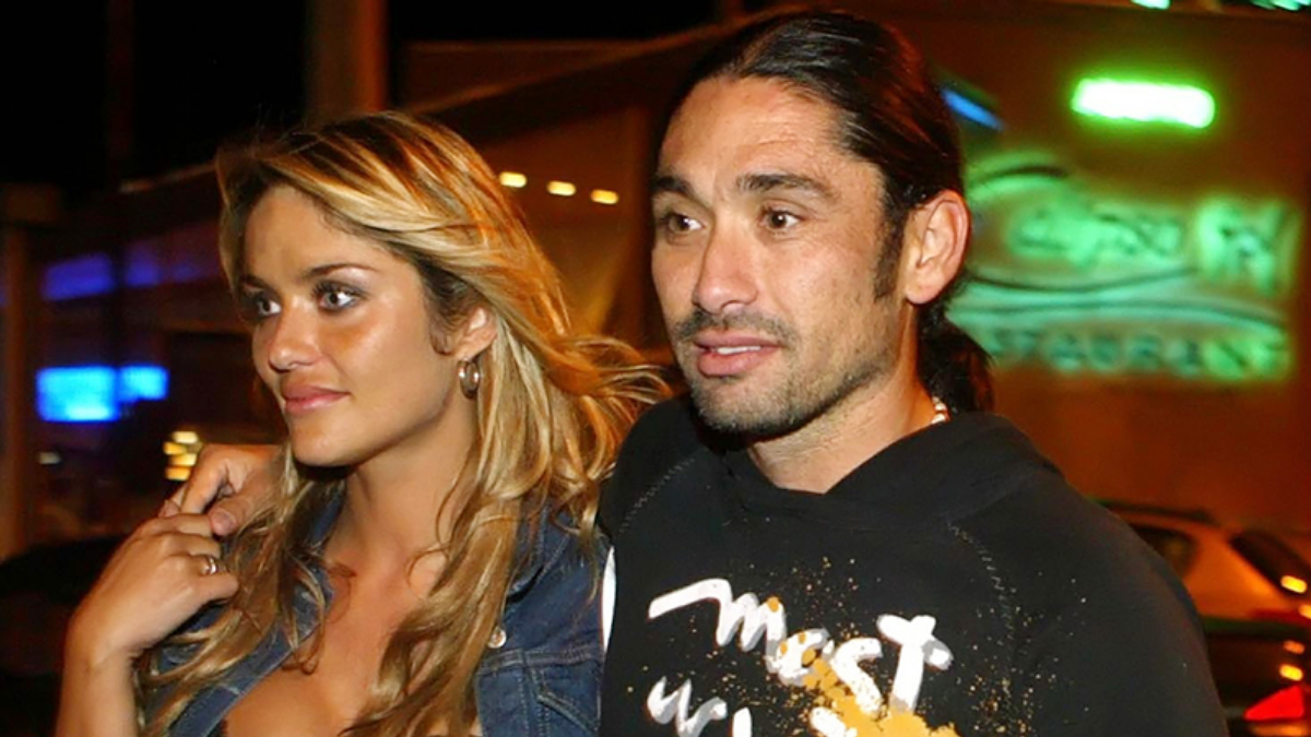 Марсело Риос со своей девушкой