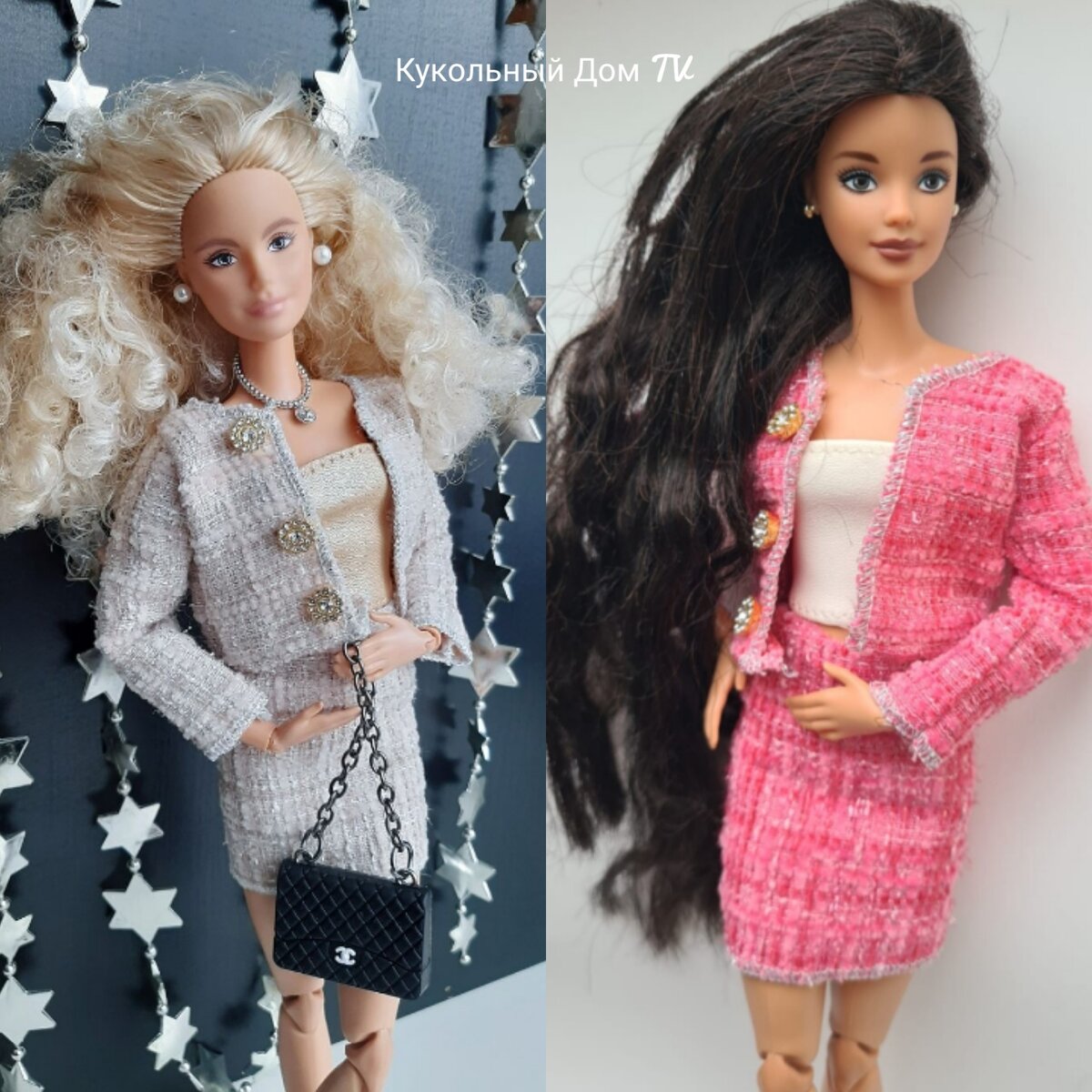 Наши красотки в костюмах Chanel.Фото автора