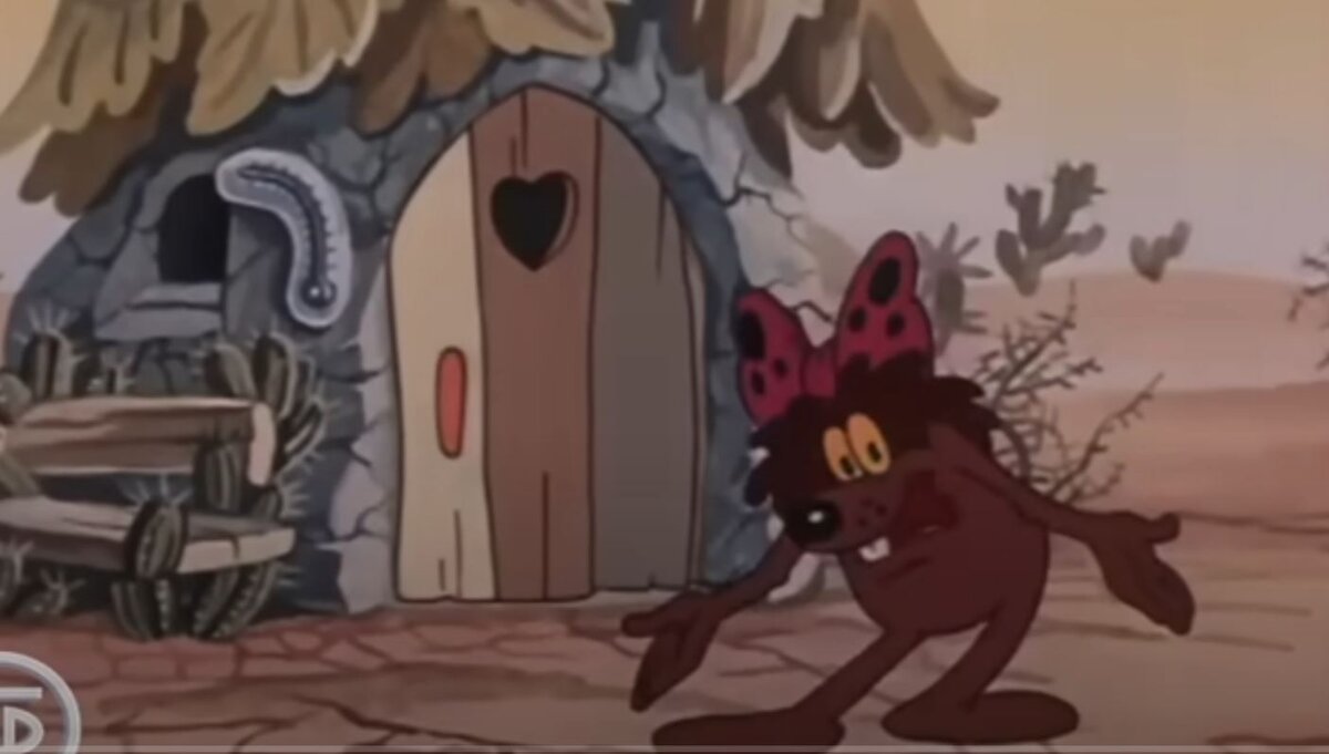 Дюдюка, главная вредина и злюка из мультфильмафильма "Клад"