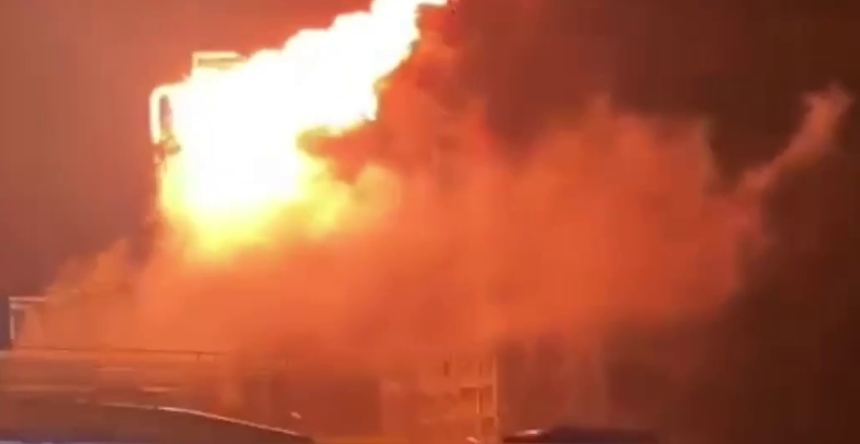 Взрывы прогремели на Ильском НПЗ в ночь на 9 февраля 2024 года