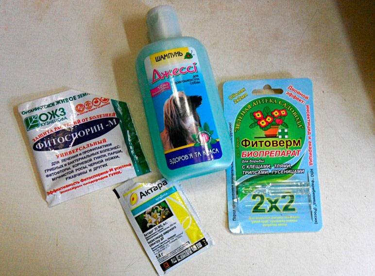 Чаще всего используют вот такие инсектоакарициды. ( фото интернет)