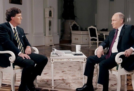    Такер Карлсон, Владимир Путин