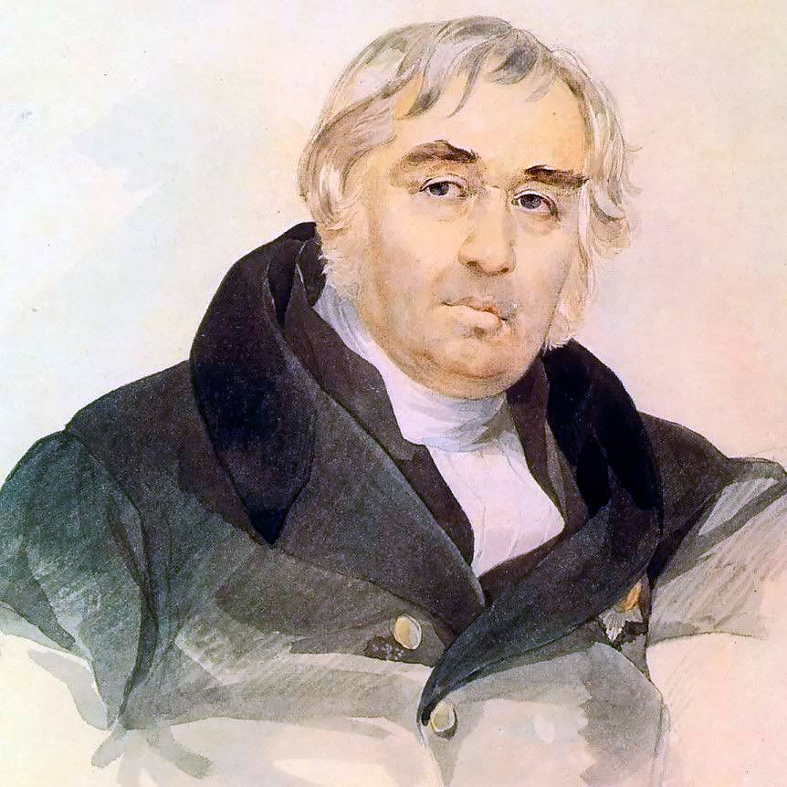 Иван Андреевич Крылов, баснописец и драматург. Карл Брюллов, конец 1830-х / wikipedia 