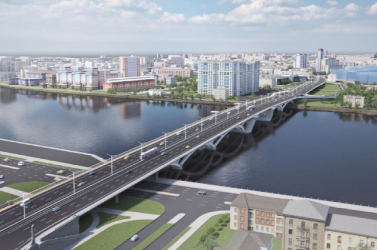    В Петербурге выдано разрешение на постройку Большого Смоленского моста