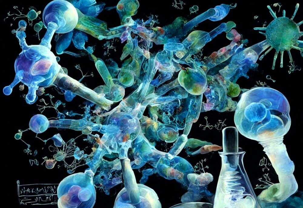 Совместные художественные фантазии автора блога и ИИ на тему поста 