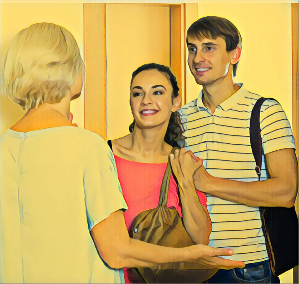 Дмитрий знакомит Полину с мамой Любой