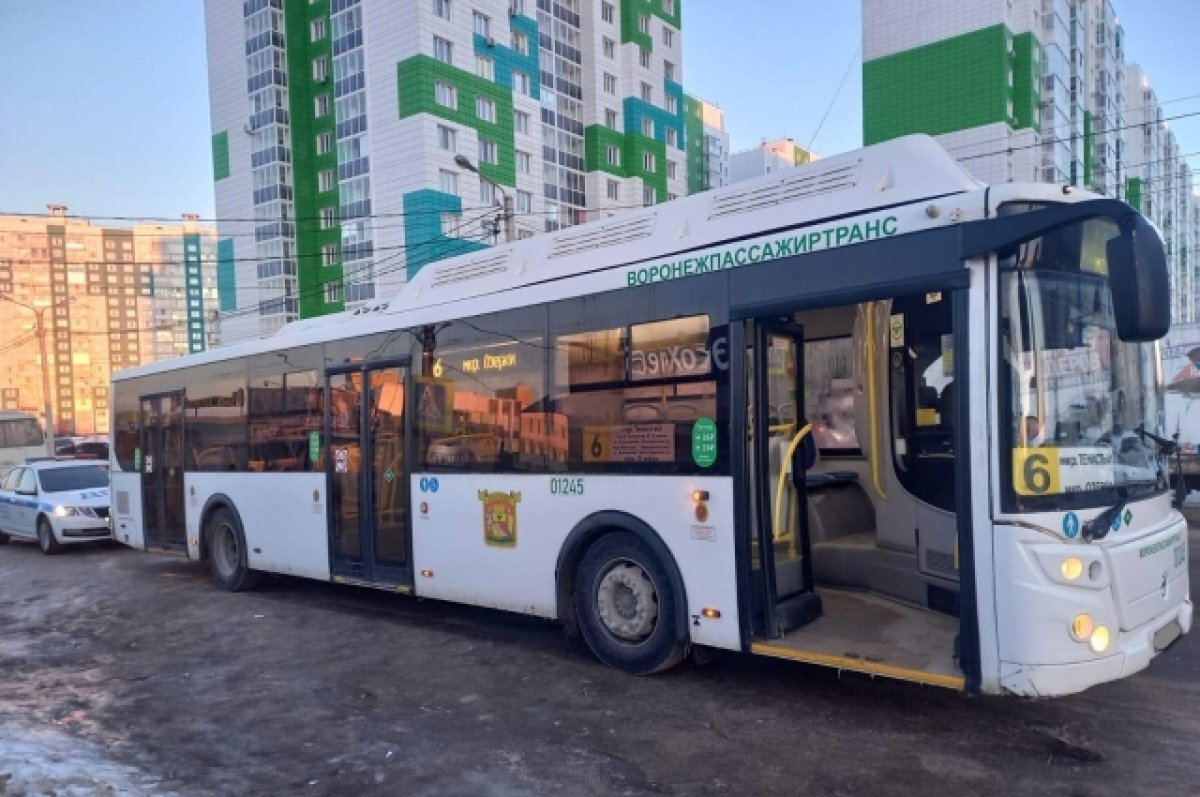    13-летняя девочка пострадала в ДТП с автобусом в Воронеже