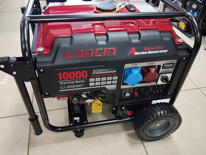 Бензиновый генератор Loncin LC 10000 D-AS. 