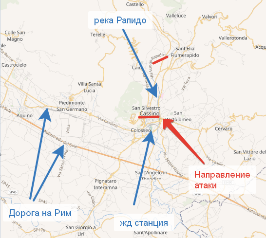 Жд станция в Кассино, рисунок Автора