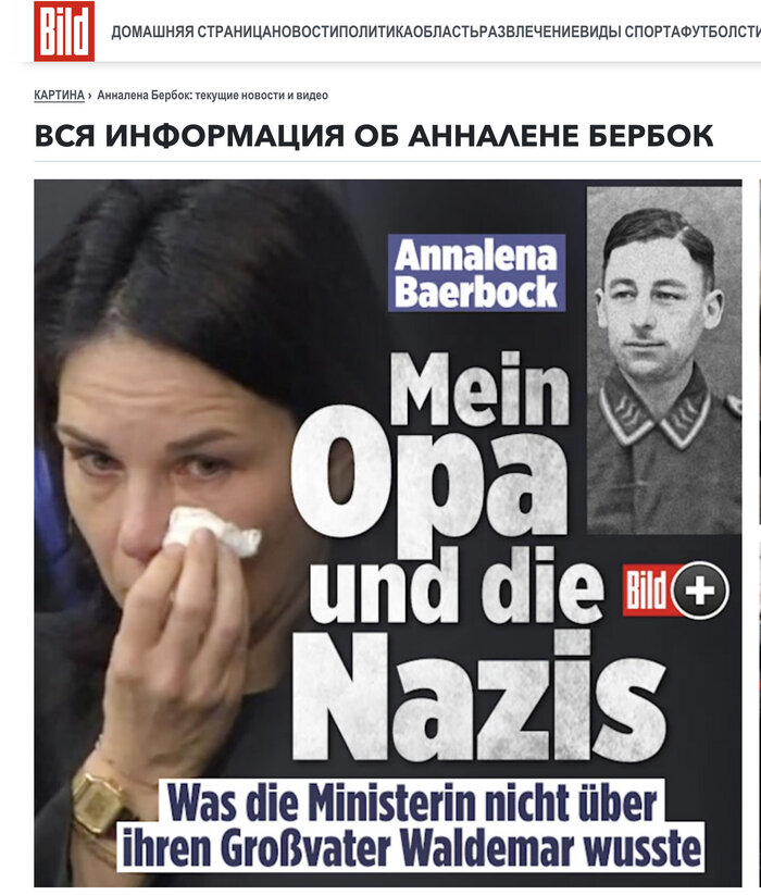    ФОТО: Скриншот новости www.bild.de