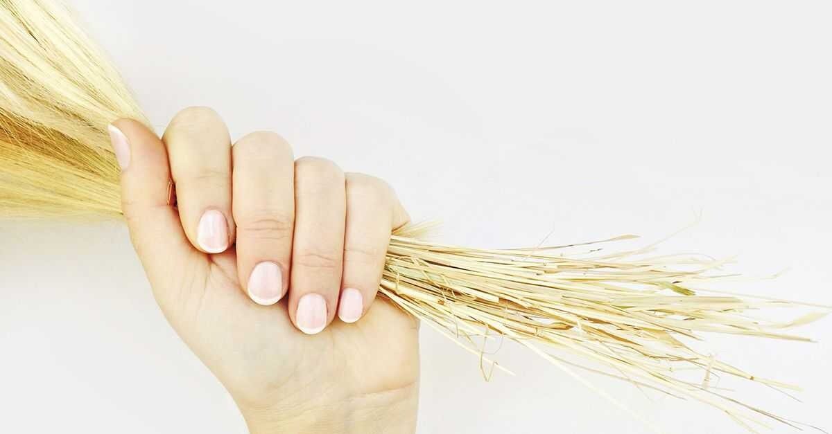 Волосы как солома