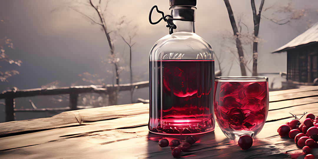 Клюквенный спотыкач. Рецепт.