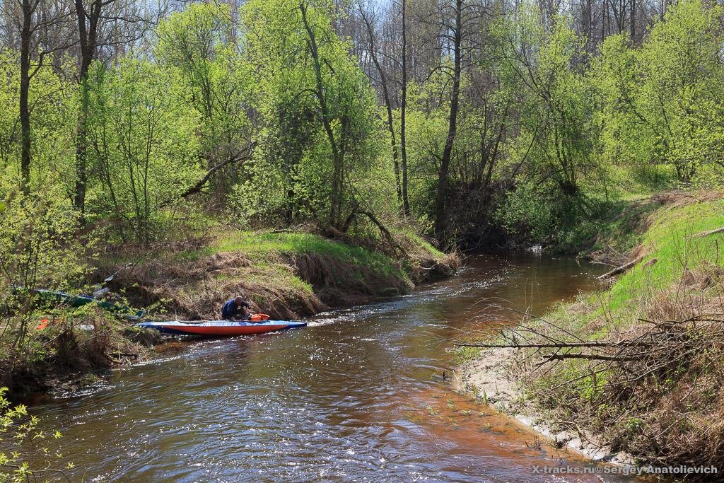 Река Малая Ворона.