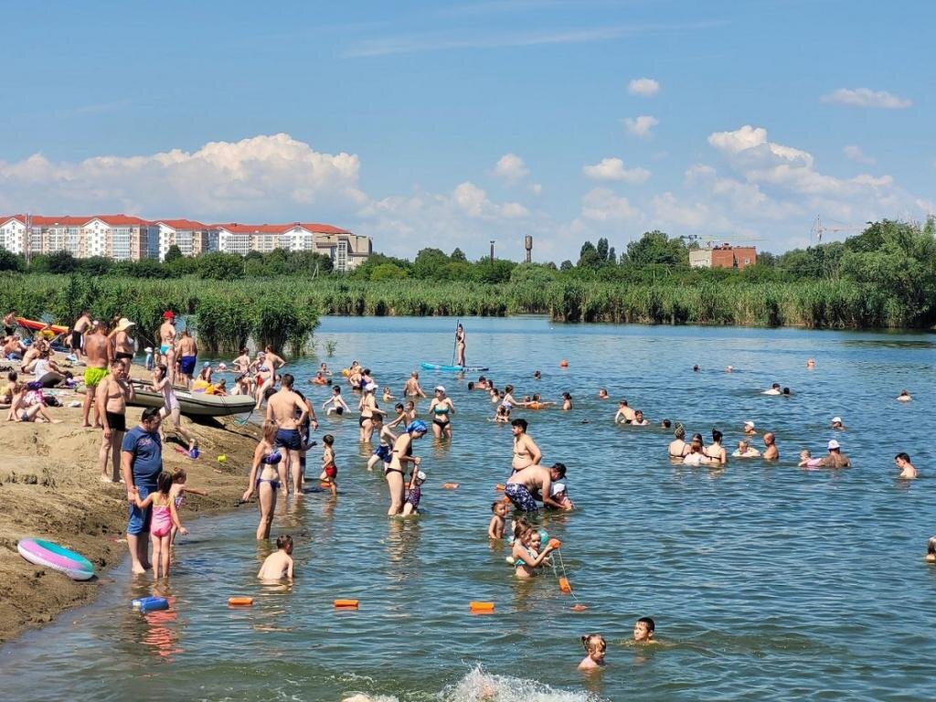 Пляж комсомольский динская фото Парк "Комсомольский" в станице Динской Кубань Информ Дзен