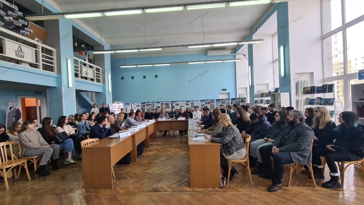    В библиотеке имени Асеева проходит «День российской науки в Курской области»