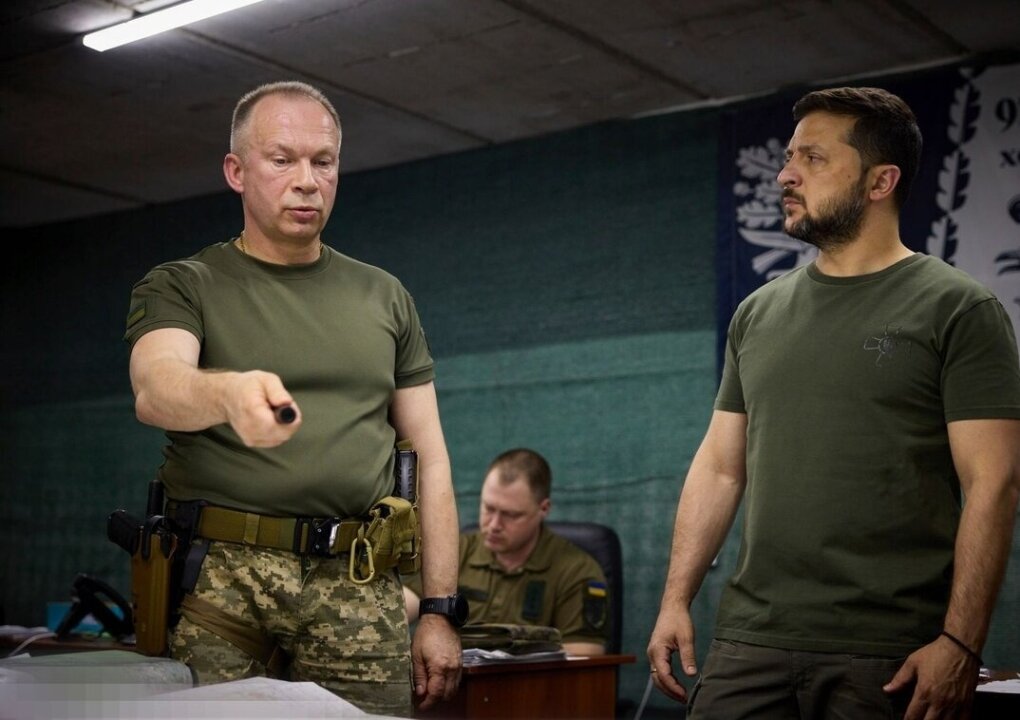    Главком ВСУ Сырский пообещал беречь жизни украинских солдат