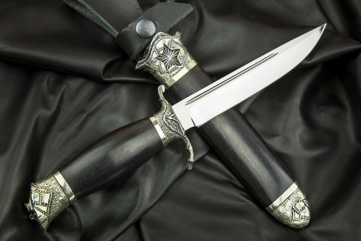 Авторская "Финка НКВД", мастер Афиногенов А.А., Компания "Кузница Медведь"