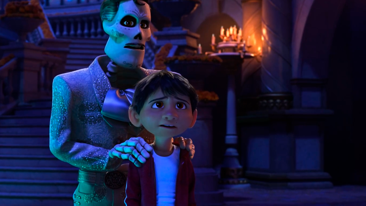 Кадр из м/ф «Тайна Коко» 