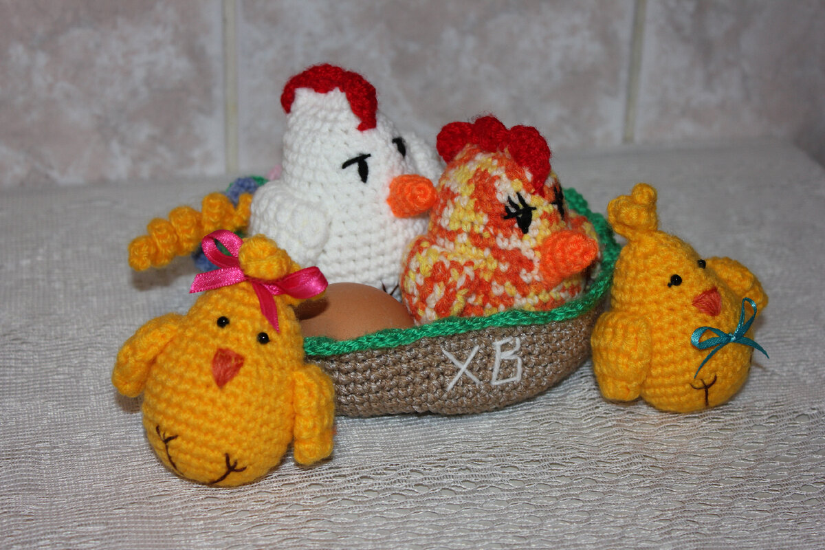 Пасхальная курочка крючком! Easter chicken crochet! Сюрприз на Пасху! — Video | VK