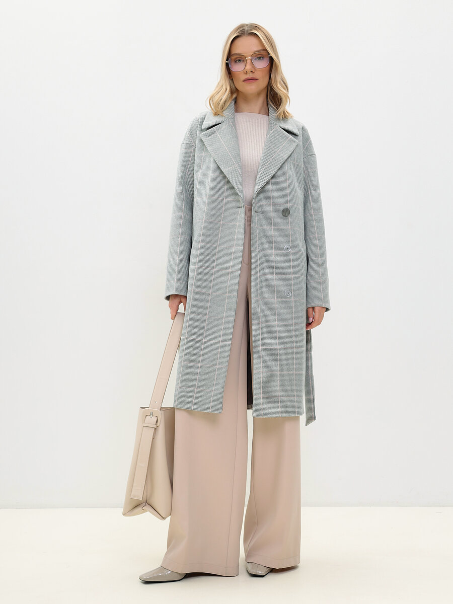 Пальто длинное оверсайз весеннее из шерсти Bless You Today