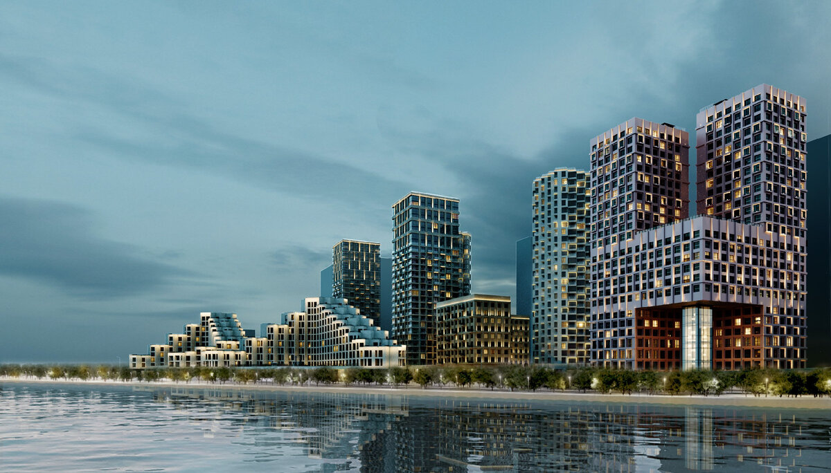 Концепцией освещения Eclat GroupЖК «Шагал»