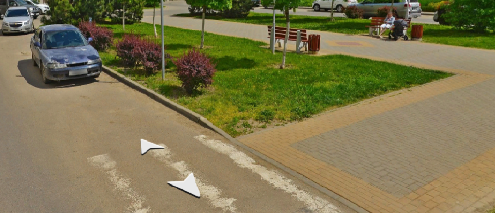 Нормальные пешеходные тротуары