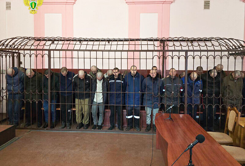    Осужденные боевики ВСУ