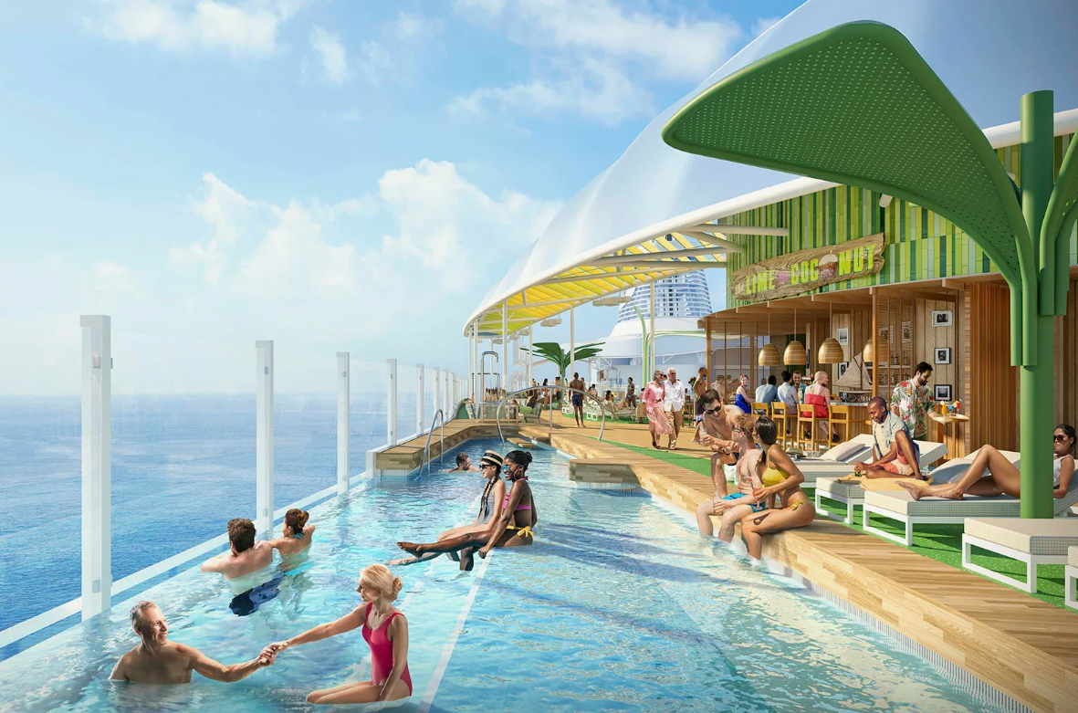 Круизный лайнер icon of the Seas