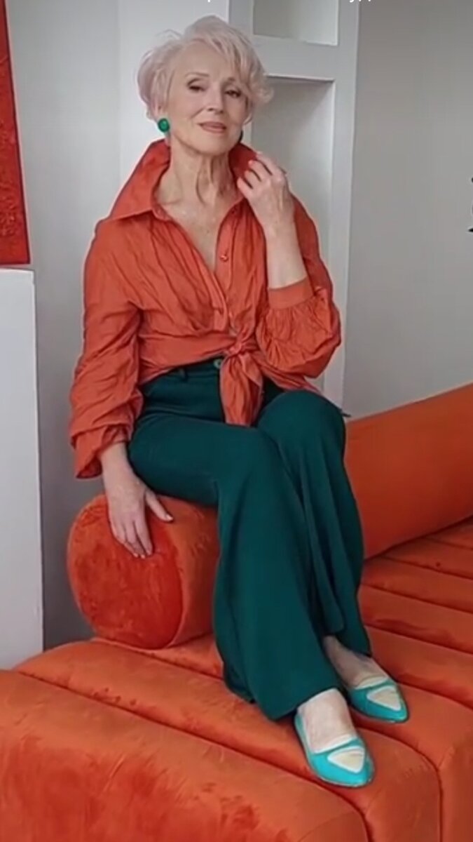 Ольга Шатыко из Беларуси, 70 плюс. Врач, стала моделью в 69 лет. 