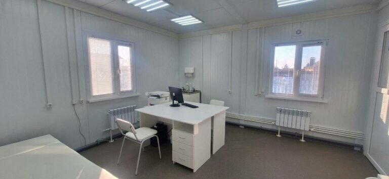    В поселке Весенний открыт новый модульный фельдшерско-акушерский пункт Андрей Севостьянов