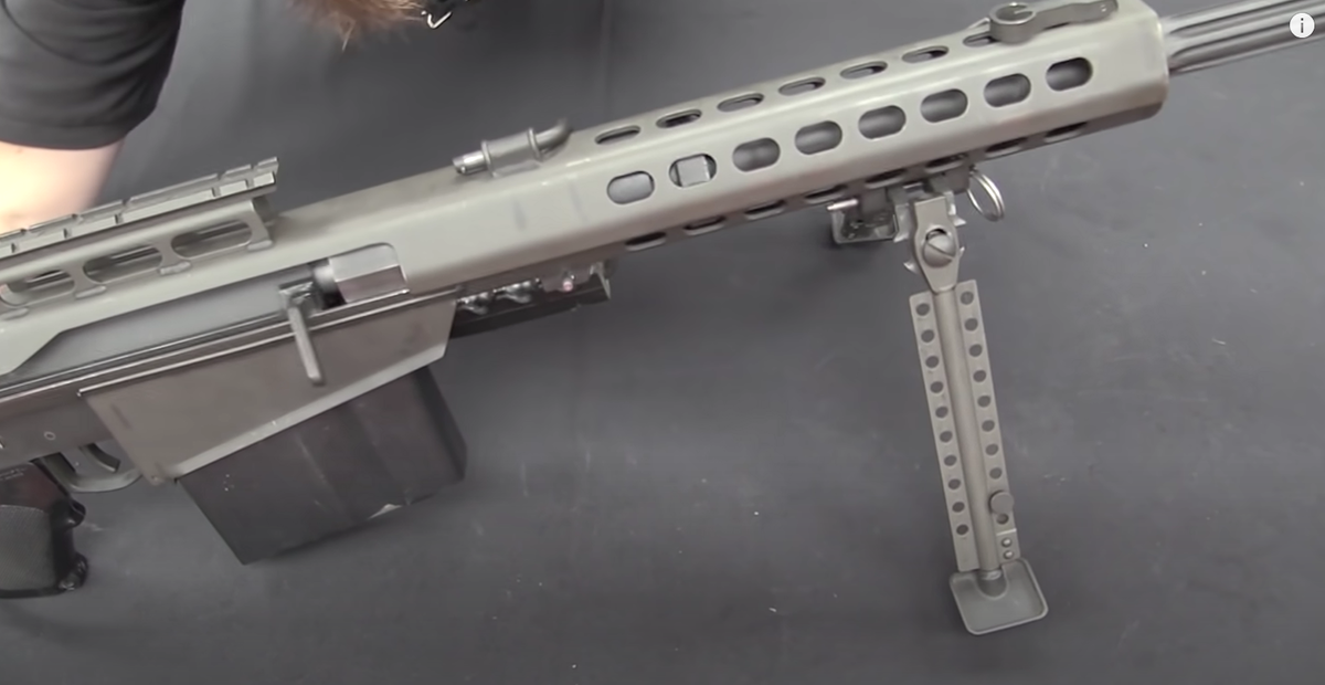 Barrett M82A1: полуавтоматическая винтовка пятидесятого калибра. "Лёгкая пятидесятка"