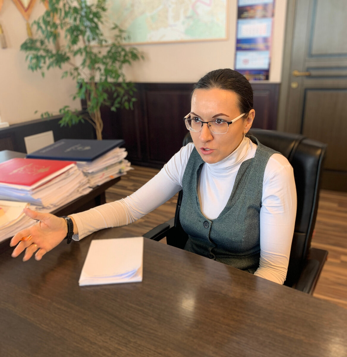 Автор проекта "Меня не обмануть!" Наталья Халезова/ фото Наталья Багрова, пресс-служба УМВД. 