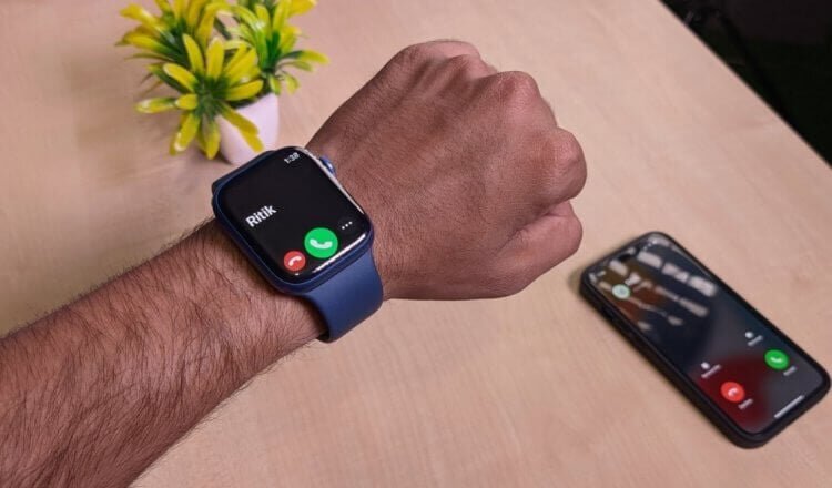    Некоторые часы позволяют принимать и совершать звонки