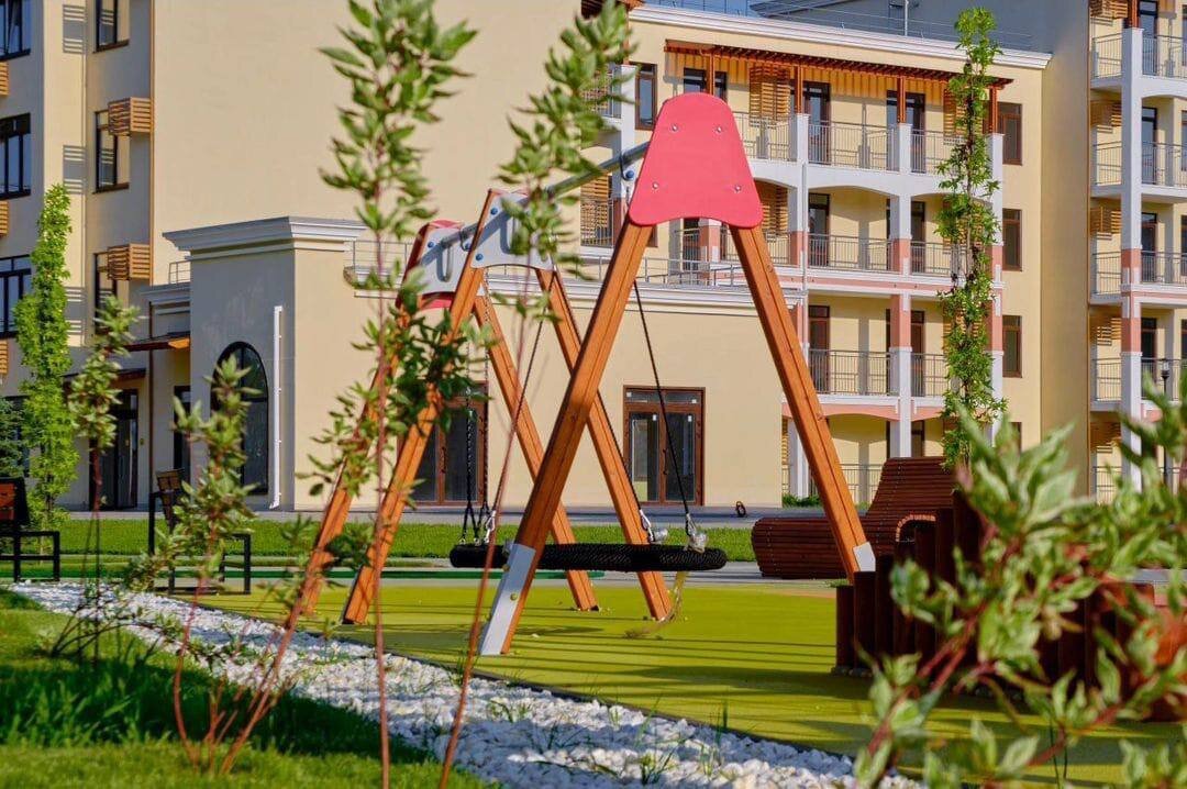 сданный жилой комплекс