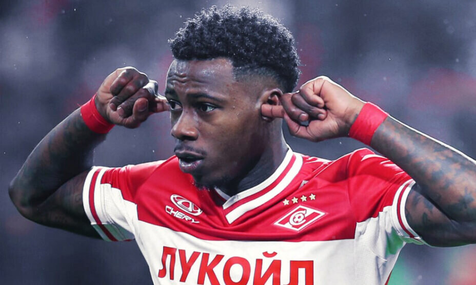    Квинси Промес теперь чистый нападающий в «Спартаке».Фото: ФК «Спартак»