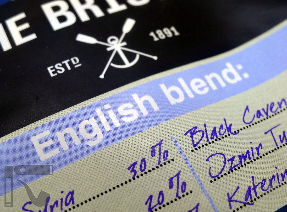 Трубочный табак The Bristol English Blend. Фото:©канал "Уголок Курильщика"